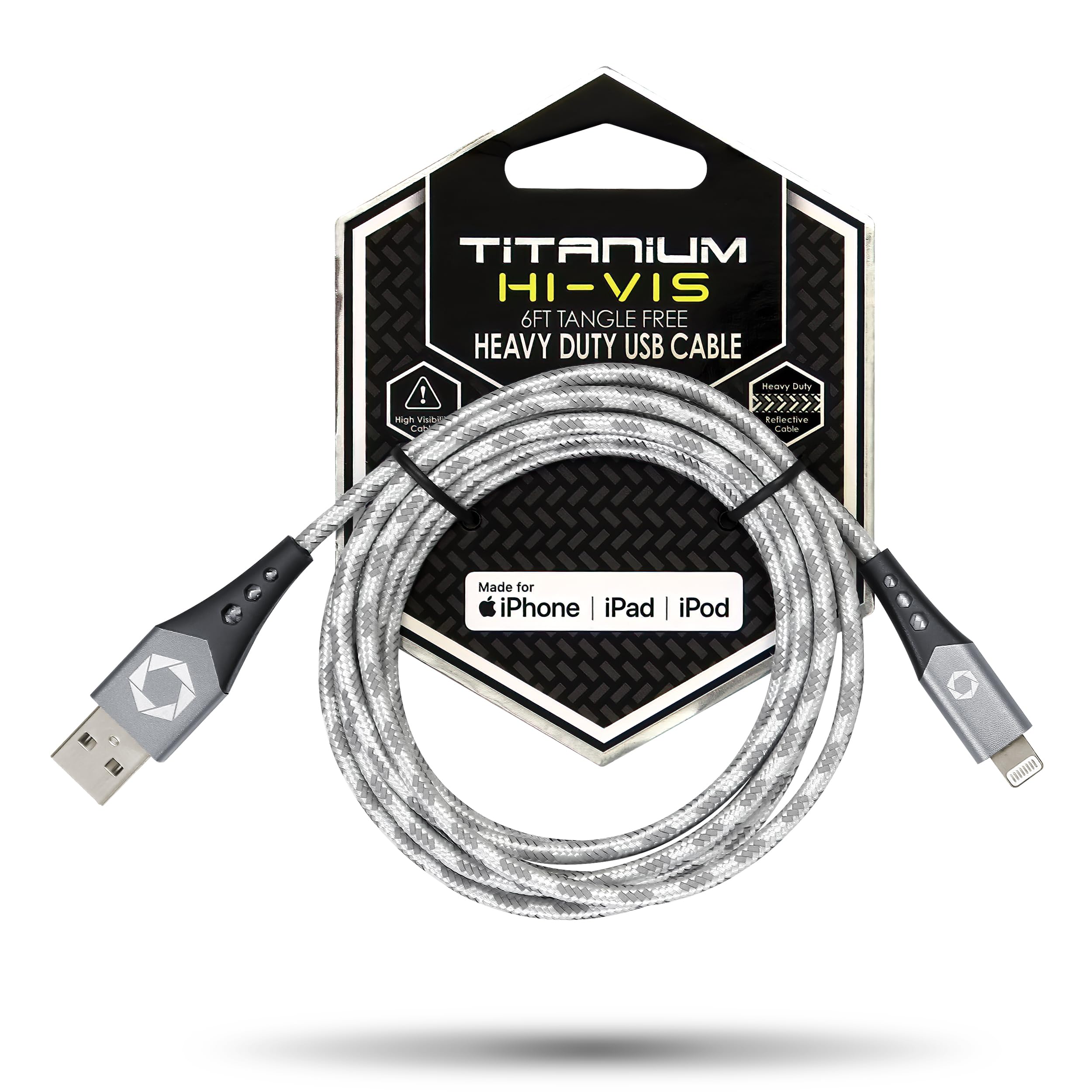 Câble USB vers Lightning charge rapide et transfert de données 1,8m - 5