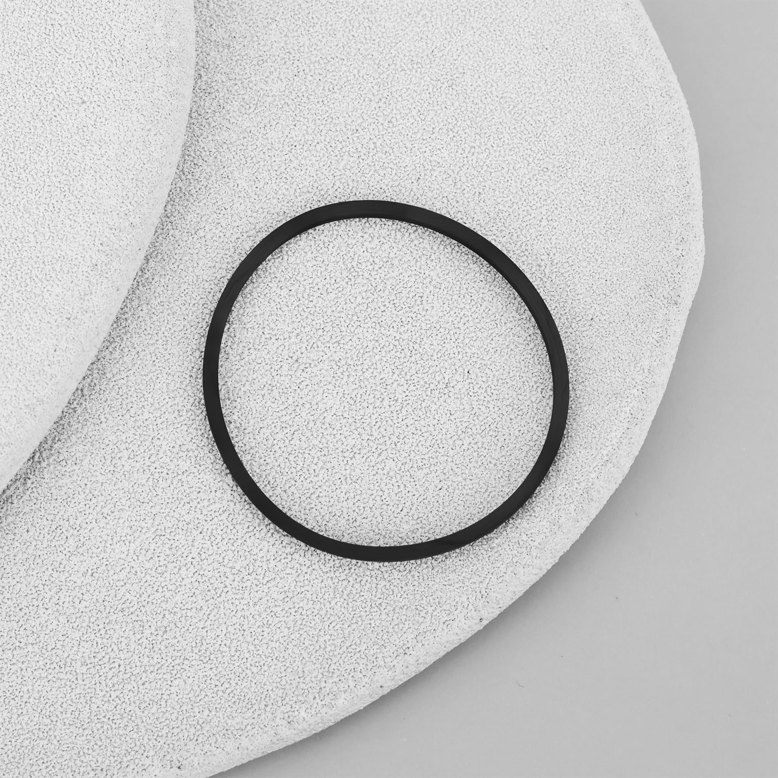 Lot de 4 Courroies de Lecteur CD Largeur 1,5 mm Diamètre Intérieur 35 mm Compatible avec Lecteurs CD et Cassette