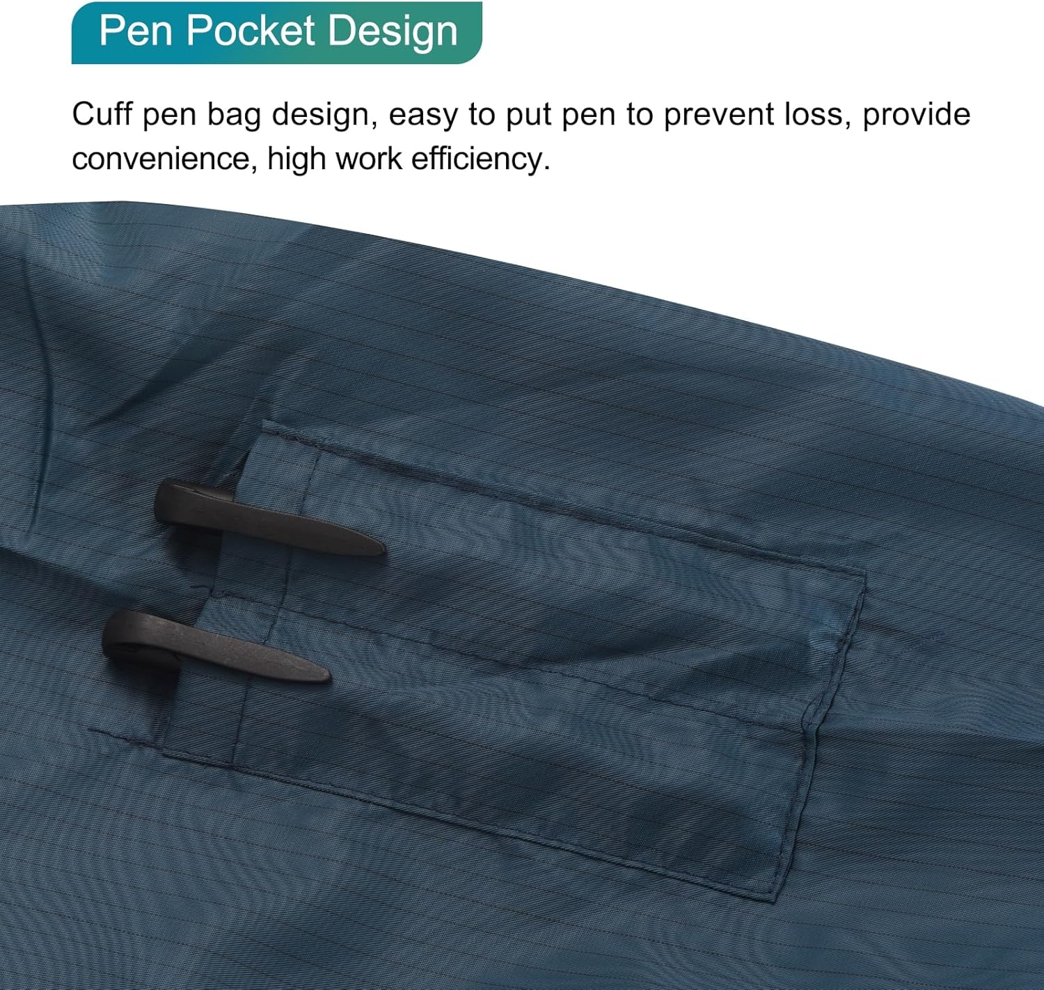 MECCANIXITY ESD Lab Coat Anti Static Clothing Science with Cuff Lapel Collar Wear Uniform Work for Men Women - Image 4