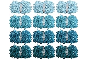 Colorful Alize Forever Chunky Loop Yarn for Knitting, Off The Hook Hand-Knitting...