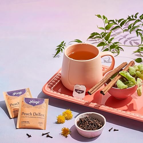 Miniatura 4 de Yogi Tea, Peach DeTox, 16 unidades