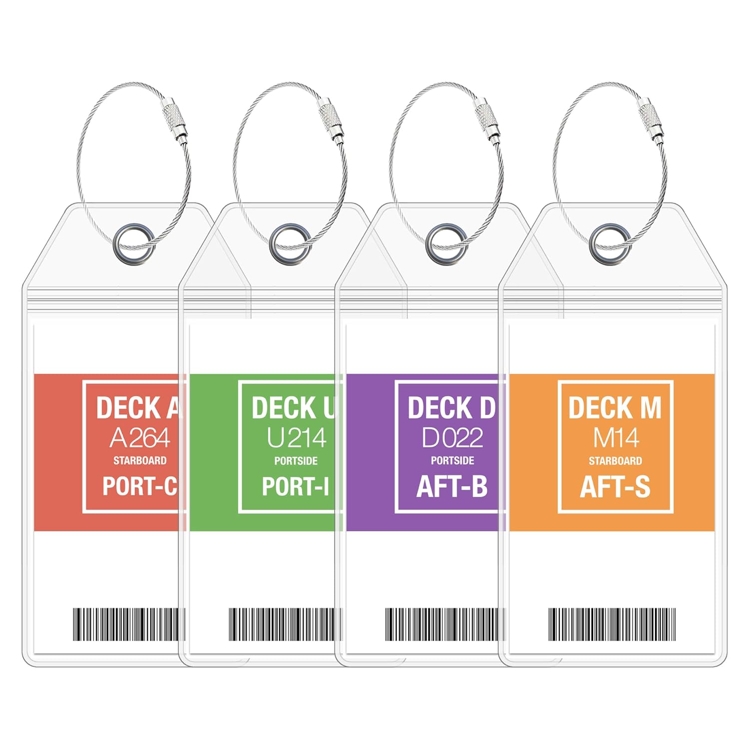 Cruise luggage labels Clearance