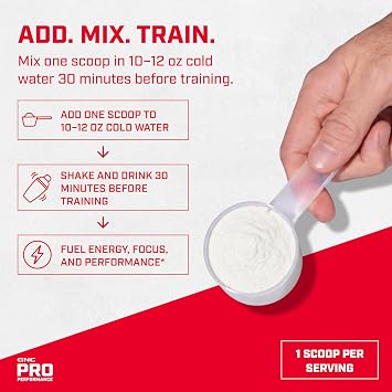 GNC Pro Performance Pre-Workout, Tropical Fruit Punch, 30 Servings
