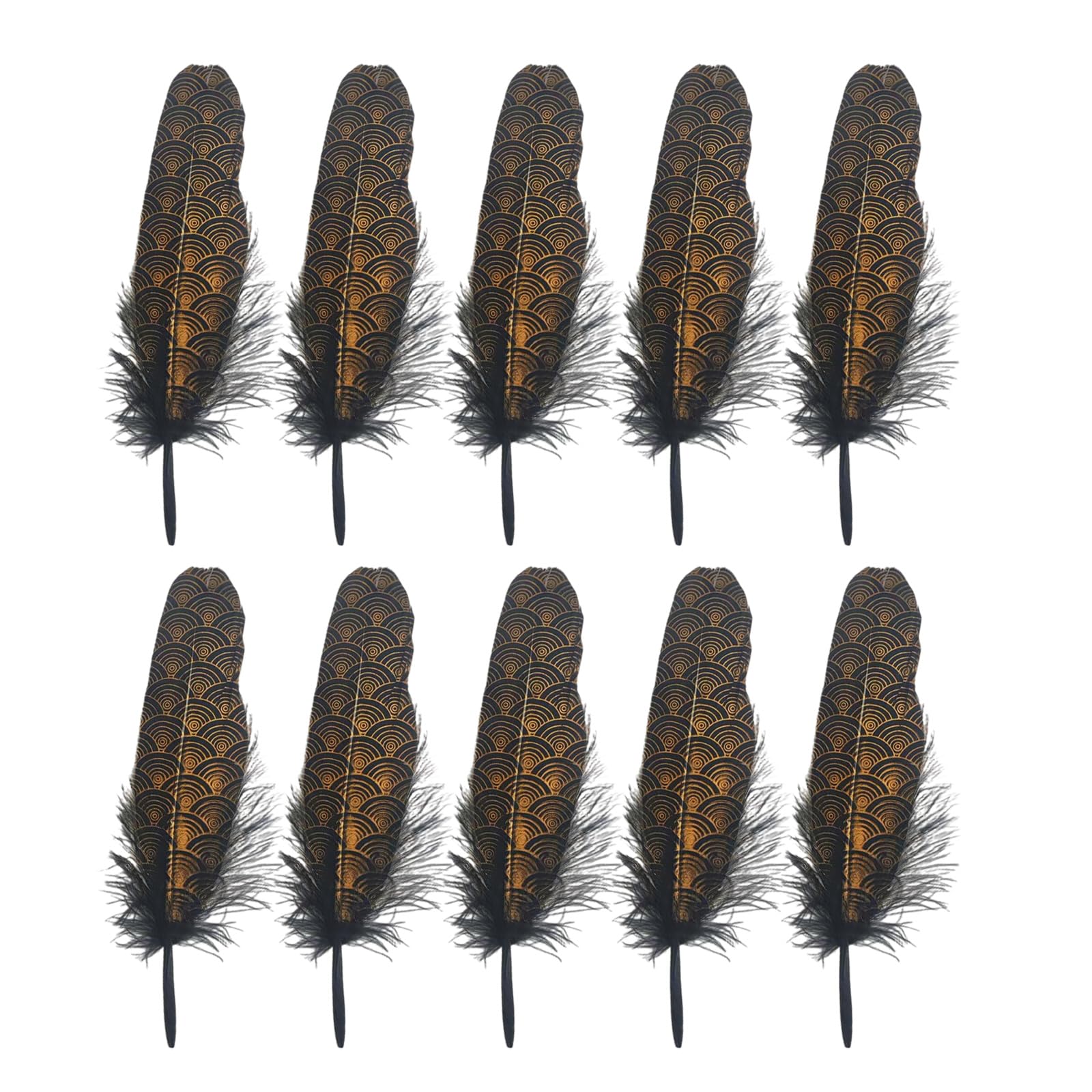 Tsophreniq Colorful Plumage Sheets Ideal for Crafting Home Decoration and Sewing Projects Waterfowl Quills