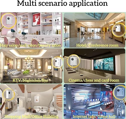 Miniatura 3 de Difusor de aroma sin agua de doble boquilla para hotel, spa, oficina, hogar, colección de hotel, difusor de aroma, sin agua, para toda la casa