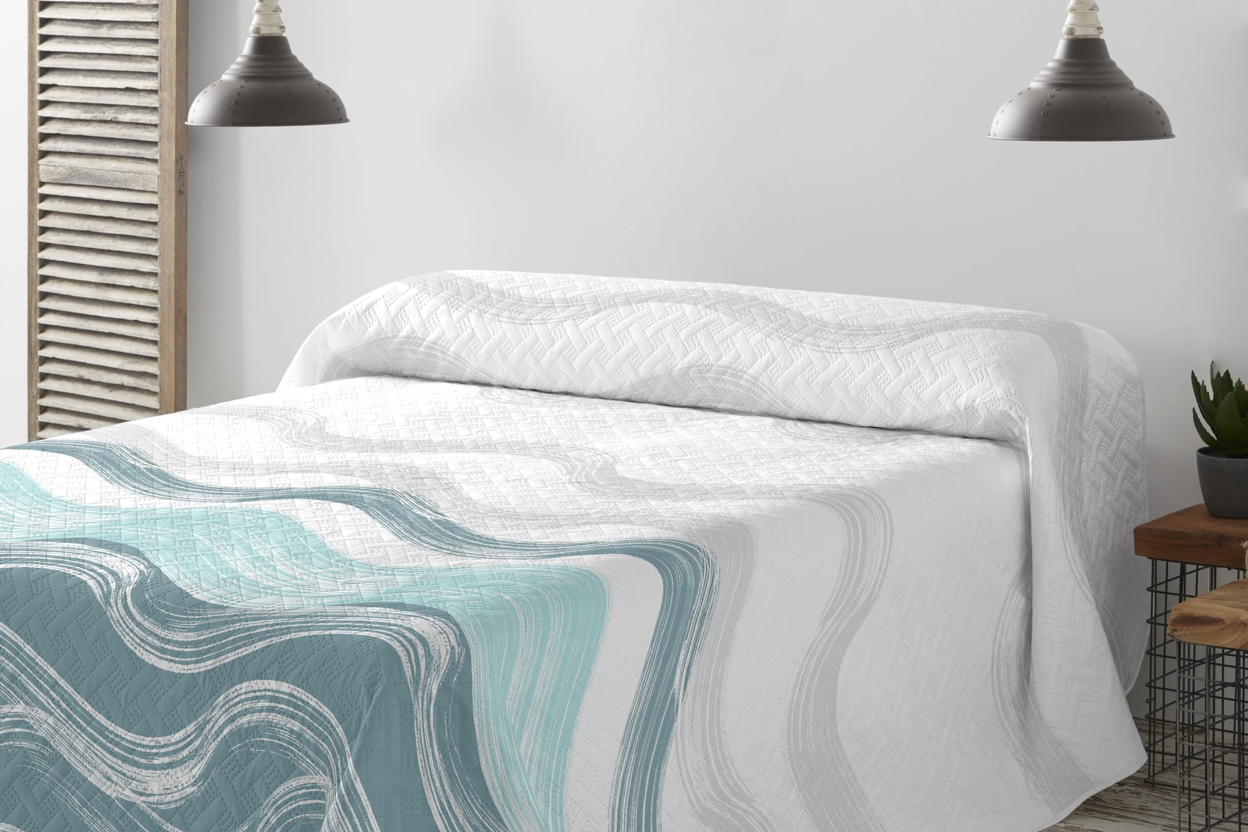 Degrees home - Paraiso -Tagesdecke – 100% Polyester Mikrofaser, Leicht, Weich & Atmungsaktiv - Für Frühling… – Ansicht 2