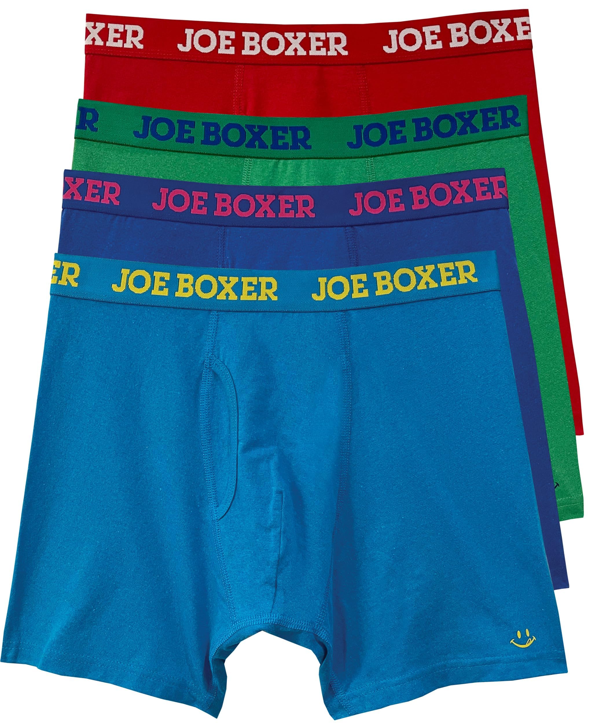 JOE BOXER Embossed Lickies Boxer Briefs Underwear