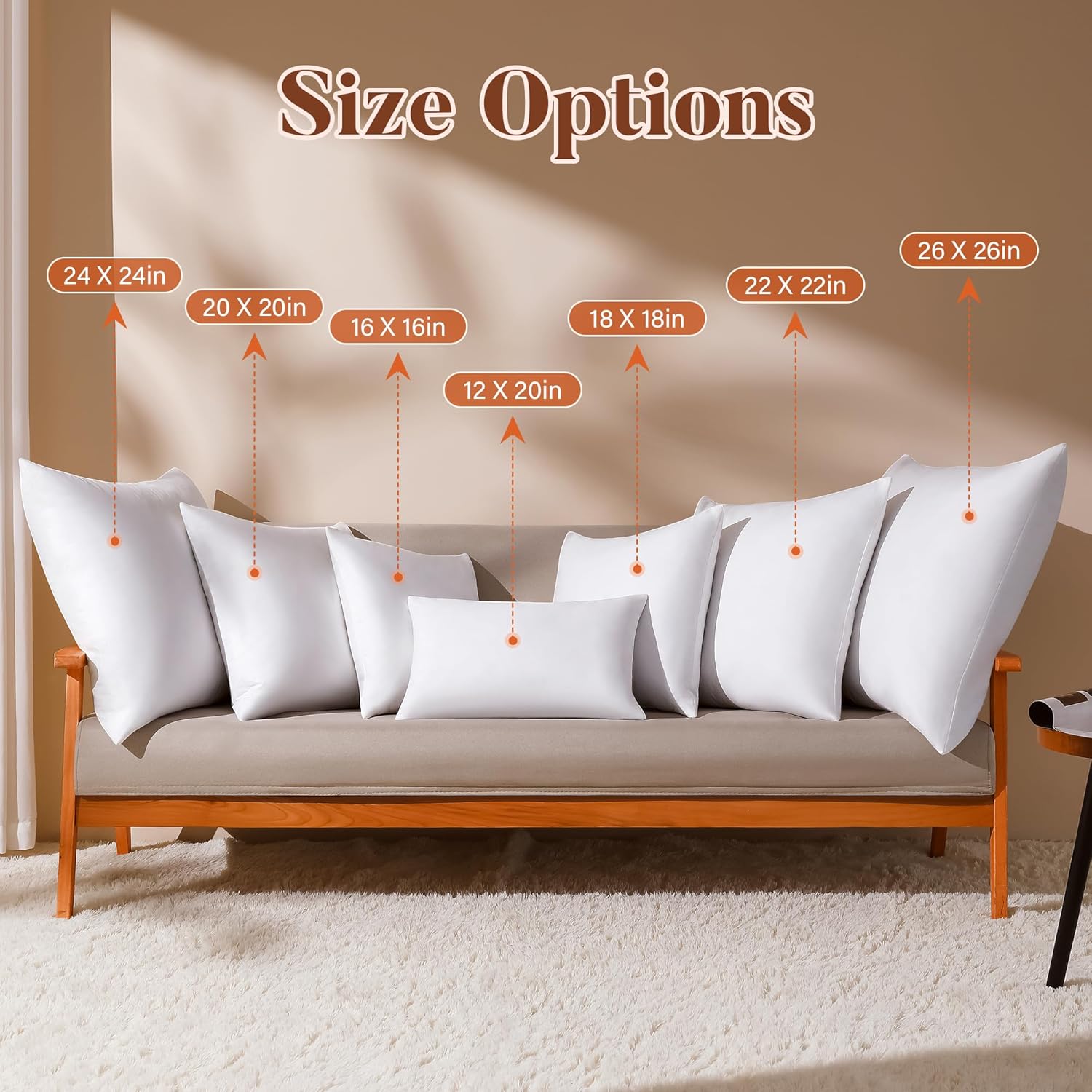 Transform Your Space: Review of 20x20 Natural Feather Down Pillow Inserts