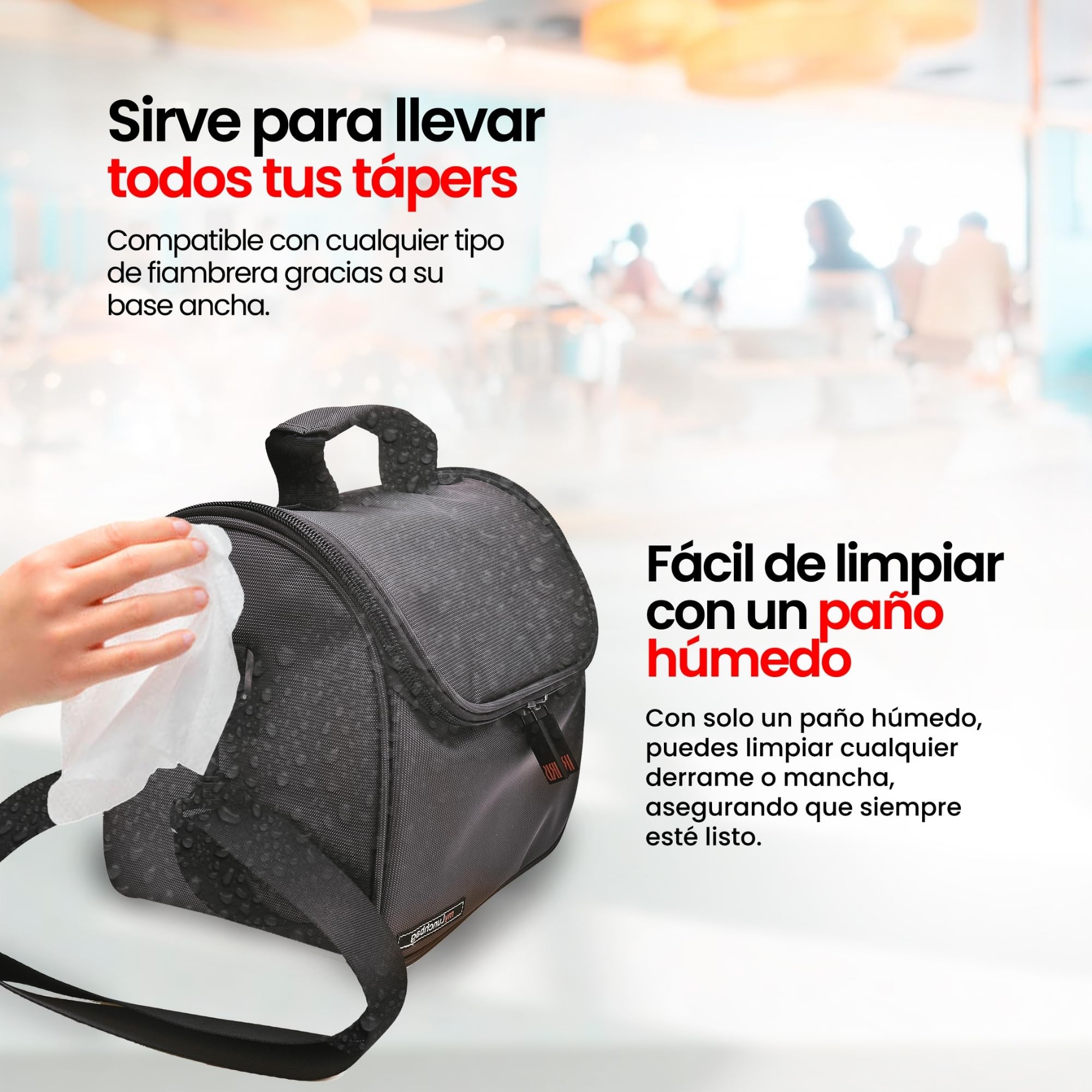 LUNCHBAG CASE GREY