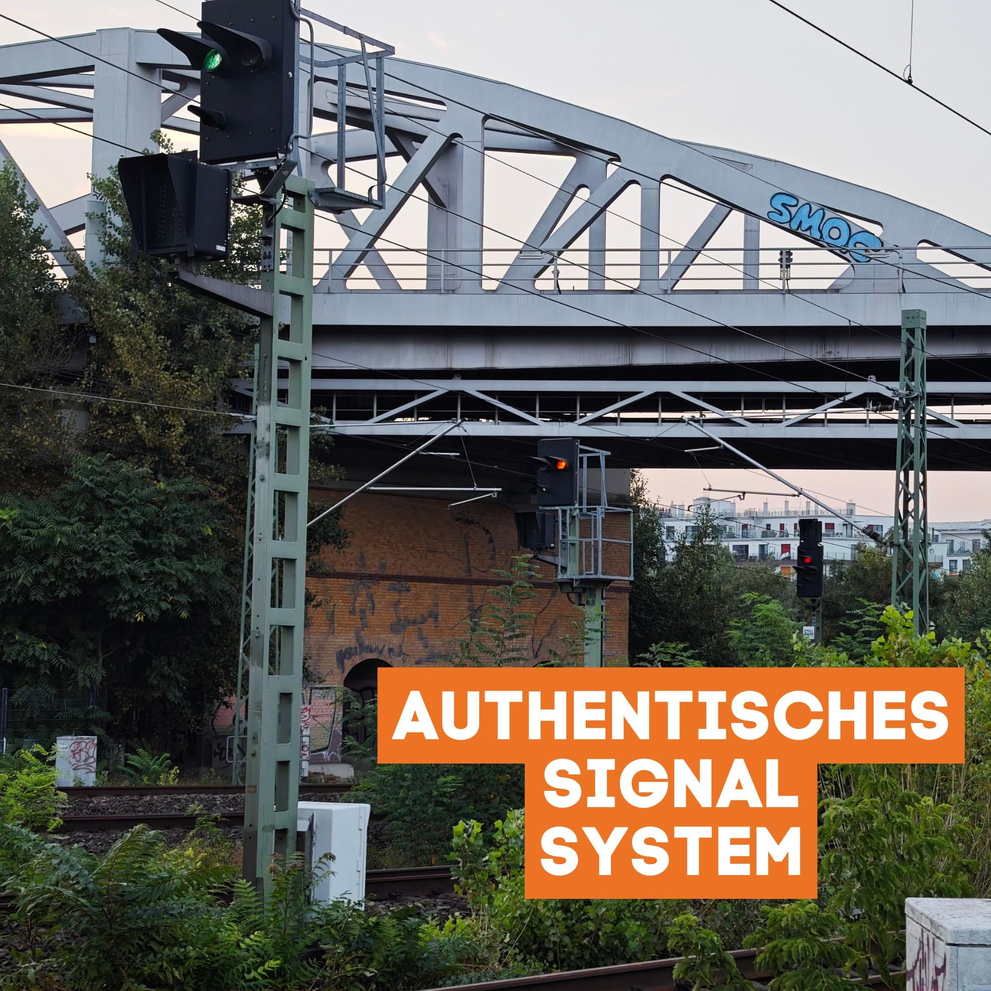 Lichtsignal Typ HL, KS und HV für Spur G analog / digital mit Decoder - Gartenbahn Spur G (Typ KS Wernigerode)