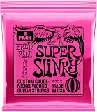 Amazon product image of Ernie Ball Super Slinky Nickel Wound Electric Guitar Strings 3-pack, 9-42 Gauge (P03223)