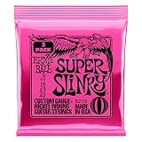 Ernie Ball Super Slinky Nickel Wound Electric Guitar Strings 3-pack, 9-42 Gauge (P03223) Super (9-42) 3-Pack