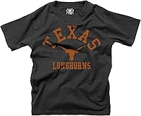 Vista 44 de Wes and Willy Camiseta de algodón orgánico de manga corta para niños de la NCAA