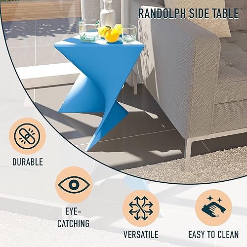 Miniatura 170 de LeisureMod Mesa auxiliar moderna color gris, elegante mesa auxiliar para dormitorio y sala de estar