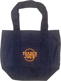 Trader Joe's Halloween Canvas Tote Bag Choice: Black, Orange, Purple, Multi-Color, Mini, Limited Edition October 2025