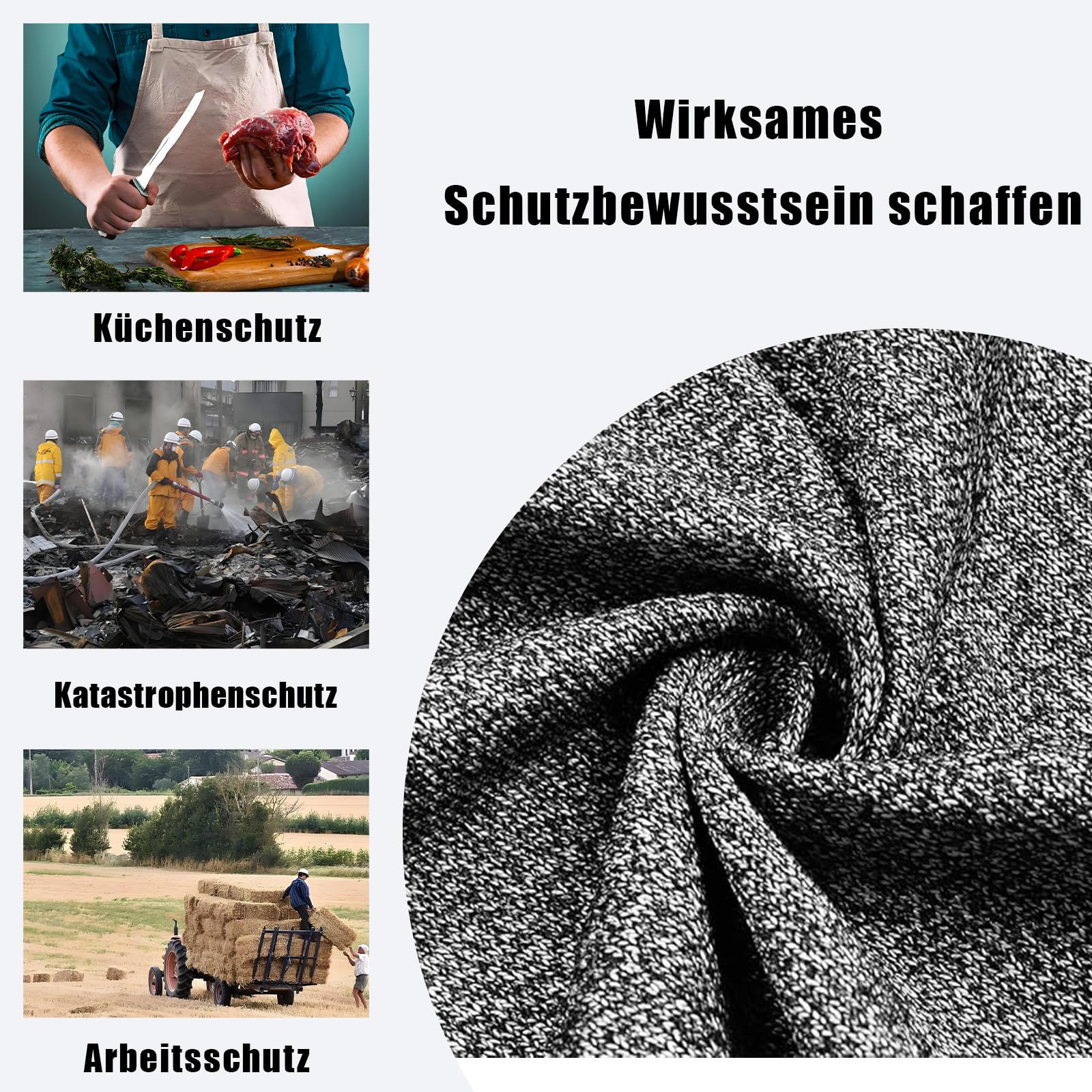 Stichsichere Kleidung(grau),Schutz-T-Shirts der Stufe 5, reißfest,Schnitt- und Stichschutz,Robustes Für Sicherheitsschutz,tägliches Pendeln,Patrouille im Dienst,Geschäftsreisen