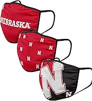 Vista 102 de FOCO - Cubrebocas universitario de la NCAA para adultos (unisex, 3 unidades)