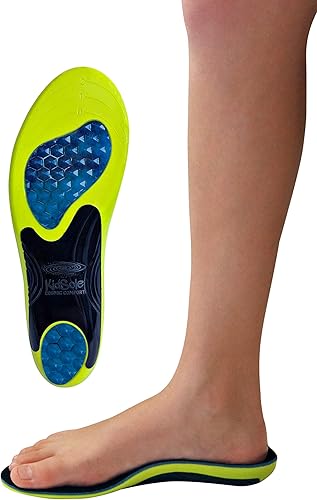 KidSole Cosmic Comfort Plantilla Infantil con Soporte de Arco Reforzado Suave y Fuerte. Perfil Delgado y Soporte Fuerte con Parte Superior Suave de