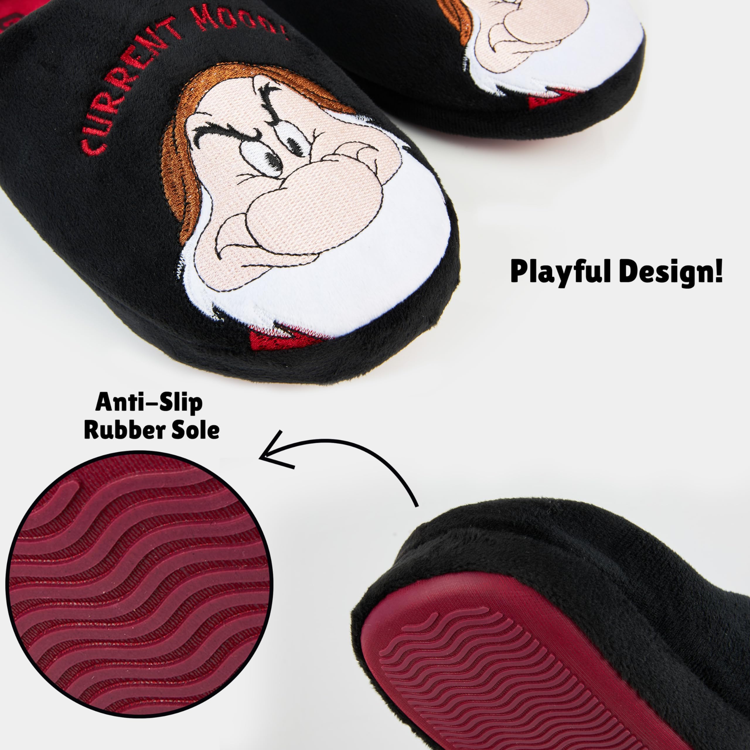 Disney Pantofole Uomo - Ciabatte Uomo Invernali Antiscivolo Divertenti - Slippers Calde da Casa Baby Yoda Gadget Regalo