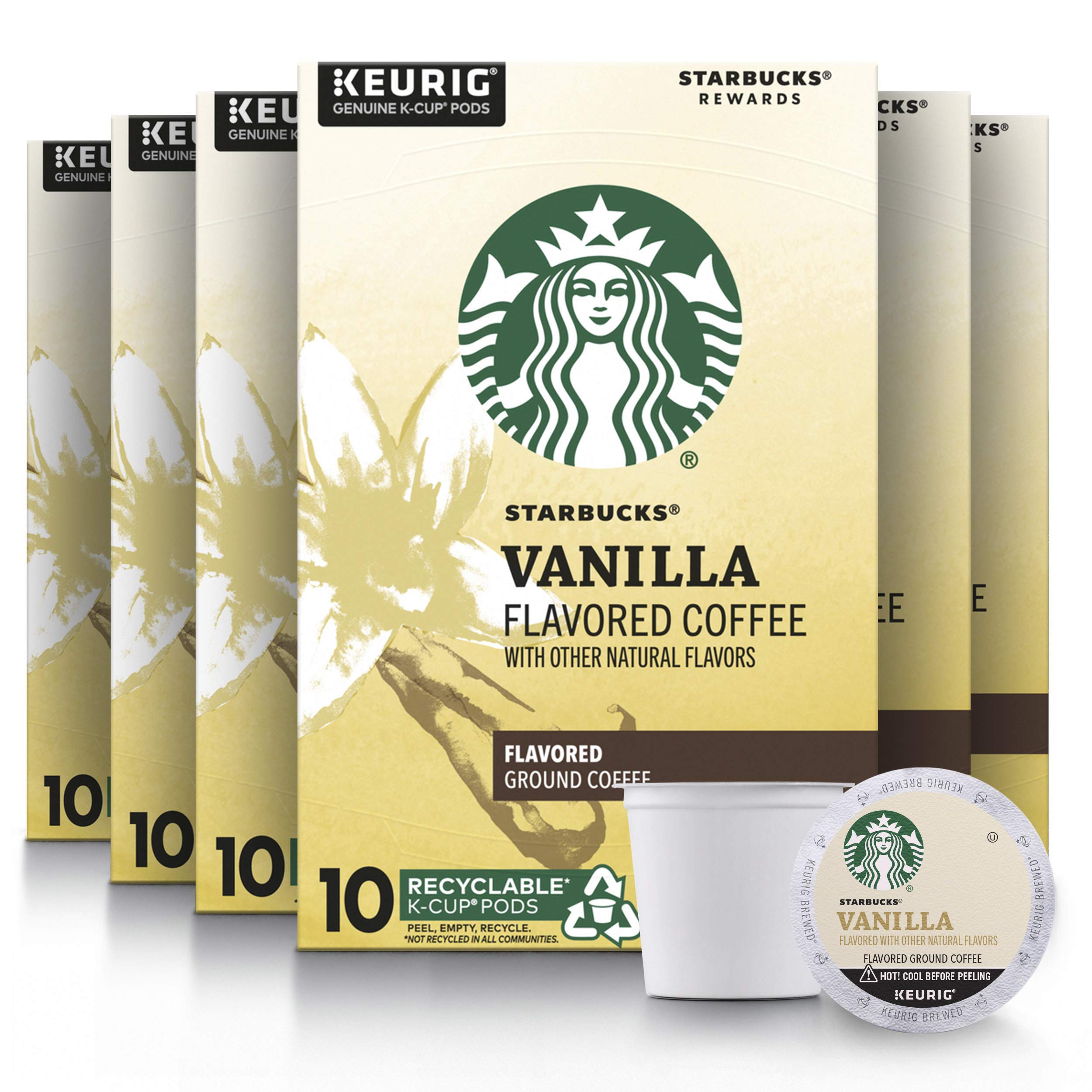 Starbucks Flavored K-Cup Coffee Pods 
