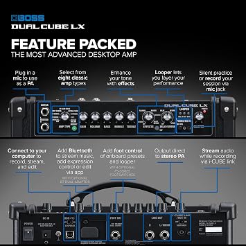 BOSS DUAL CUBE LX Guitar Amp – The Classic Cube
