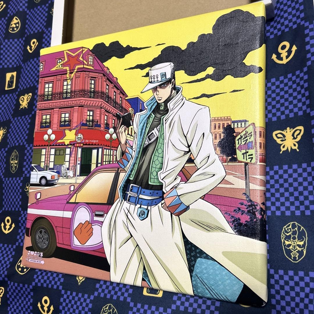 ジョジョ　アートデリ　キャンバス ジョジョ アートデリ キャンバスボード 岸辺露伴 - メルカリ