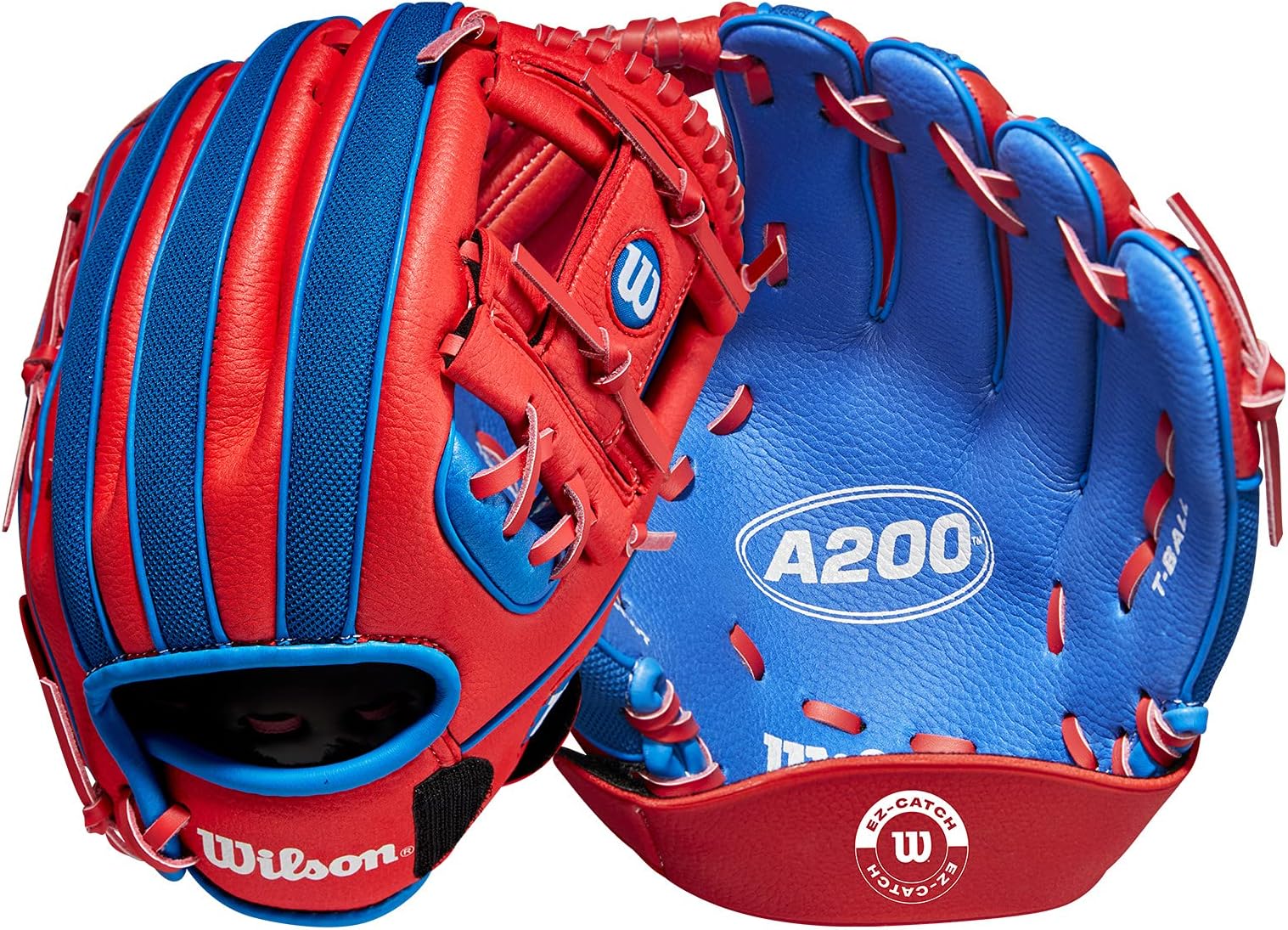 A200 | Youth T-Ball & Baseball Glove + Mitt | Sizes 9" - 10" | Right + Left Hand Throw | Multiple Styles