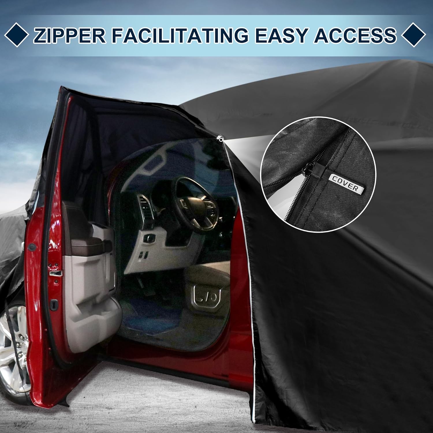 Car Cover Waterproof Custom Fit for Smart Fortwo 2007-2022 All Weather for Automobiles Outdoor Snow Sun Dust UV Protection Full Exterior Cover with Door Zipper