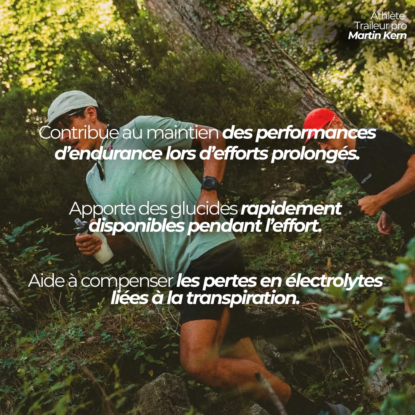 Nutriforce Gel Énergétique Running – 31 g Glucides + Électrolytes – Myrtille - Boîte de 12 gels