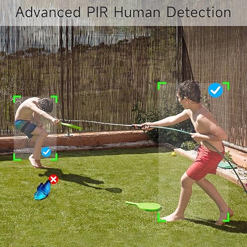 Miniatura 6 de 4 cámaras de seguridad 2K inalámbricas para exteriores, cámara de vigilancia interior para el hogar, cámaras de seguridad WiFi alimentadas por