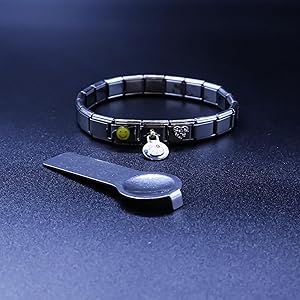 Amazon.com: Fablinks Italian Charm Bracelet Tool, Stainless Steel
