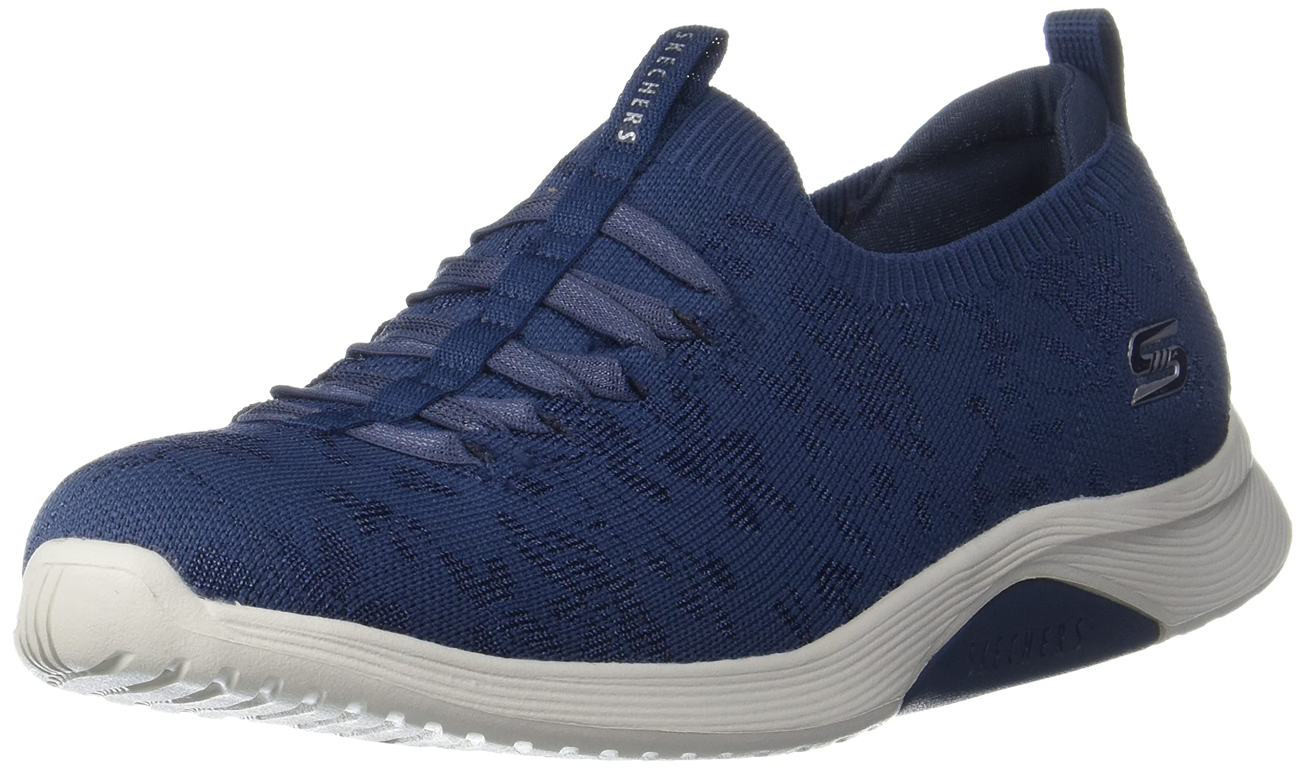 Skechers womens ESLA-GLEEFUL BLISS NAVY Sneaker - 7 UK (104228) (B098TRJSQS) Amazon Price History, Amazon Price Tracker
