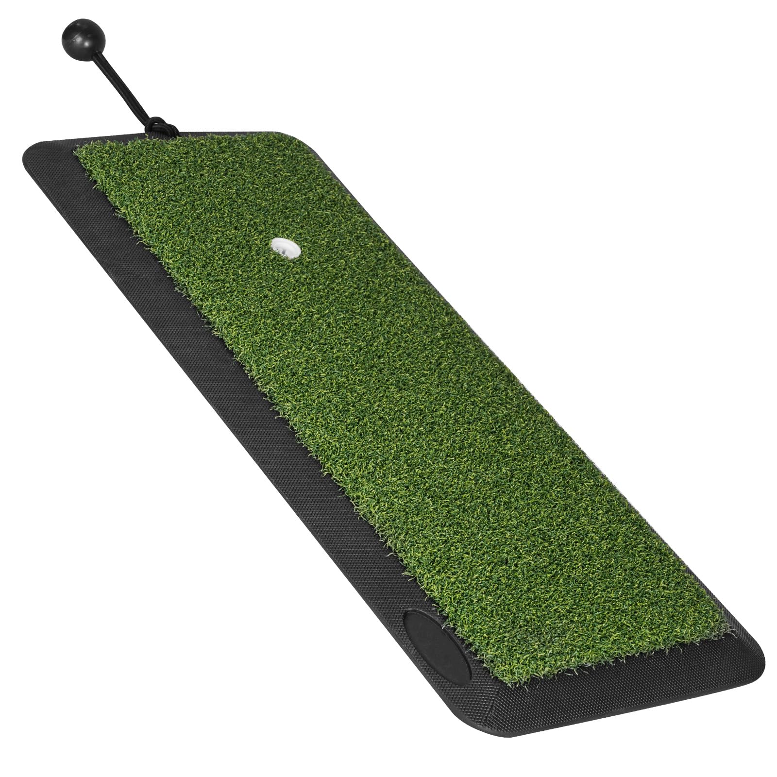 GoDyna Golf Hitting Mat, Short Pile Grass Practice Turf with Rubber Base