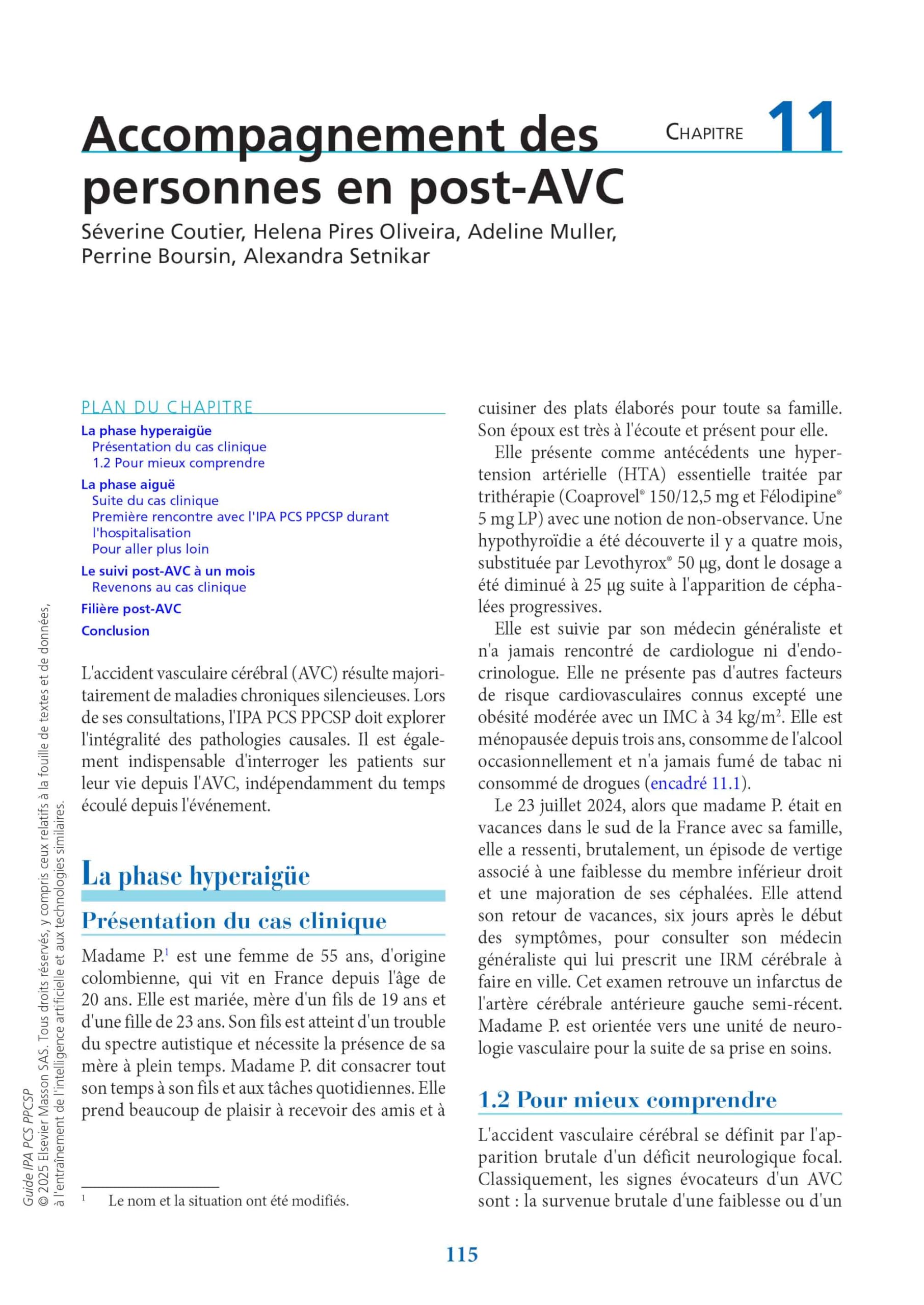 GUIDE IPA PCS PPCSP: Infirmière en pratique avancée Pathologies chroniques stabilisées/ Prévention et polypathologies cou
