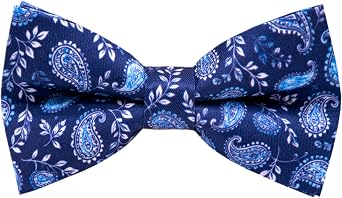 Boys Handmade Pre-Tied Bow Ties Novel Fun Pattern Bow Ties For Kids