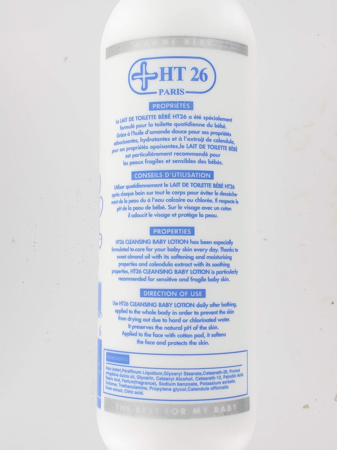 Ht 26 Paris Cleansing Baby Lotion