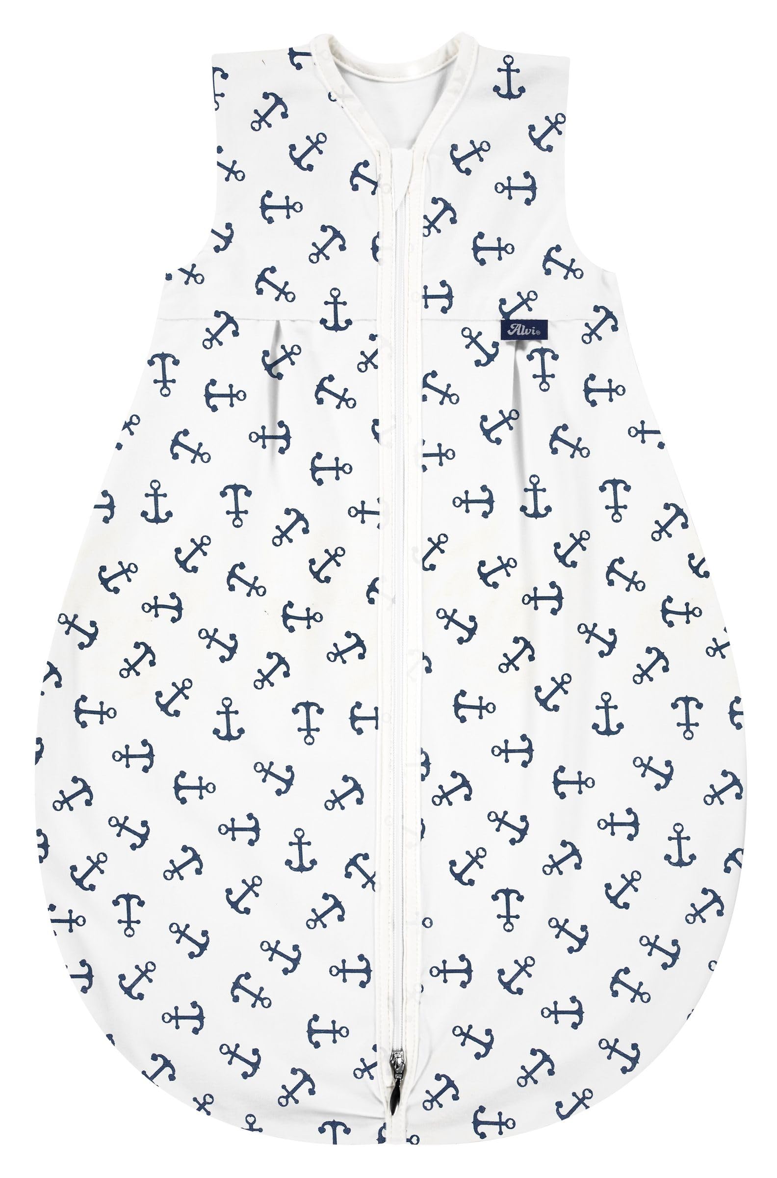 Alvi Mäxchen light Sommer Schlafsack Anker marine Baby