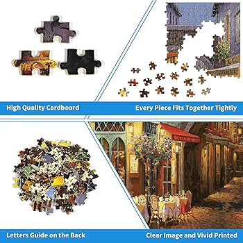 m❤︎さま パズル Amazon | (26x38cm)CHengQiSM 1000ピース ジグソーパズル