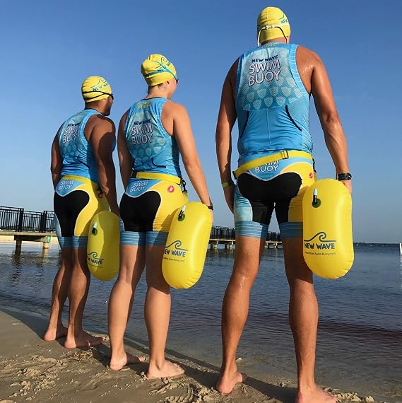 New Wave Swim Bubble Yellow and Phone Pouch Bundle