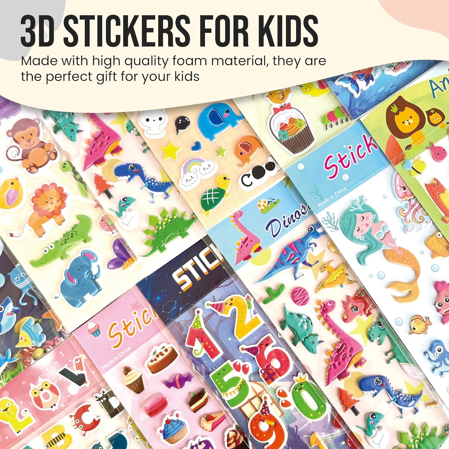 Stepping Stones for Kids, 5pcs Non-Slip Toddler Stepping Stones Age 3-6, Stackable Balance Stones with Stickers, Indoor & Outdoor Obstacle Course Sensory Toy, Promotes Balance & Coordination Skills