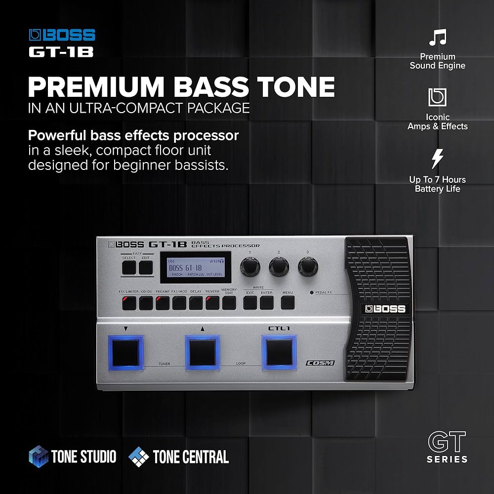 Boss GT-1B Bass Multi-Effects Processor : Amazon.co.uk: Musical