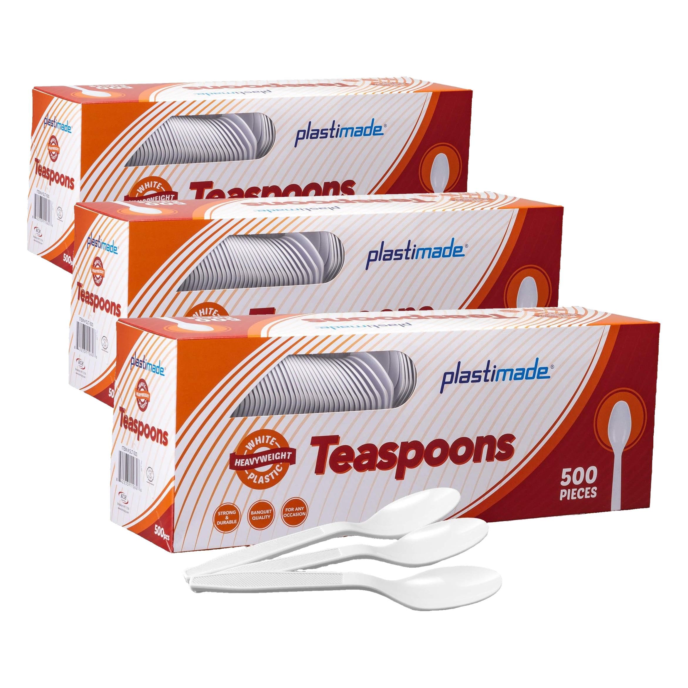 Plastic Forks Extra Heavyweight Disposable White, 500 Count — Amazon image 10