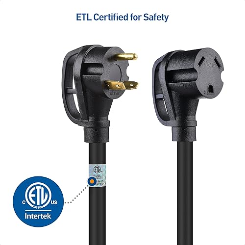 Miniatura 2 de Extensión Cable Matters, cable para remolque, 3 clavijas, 30 amperios