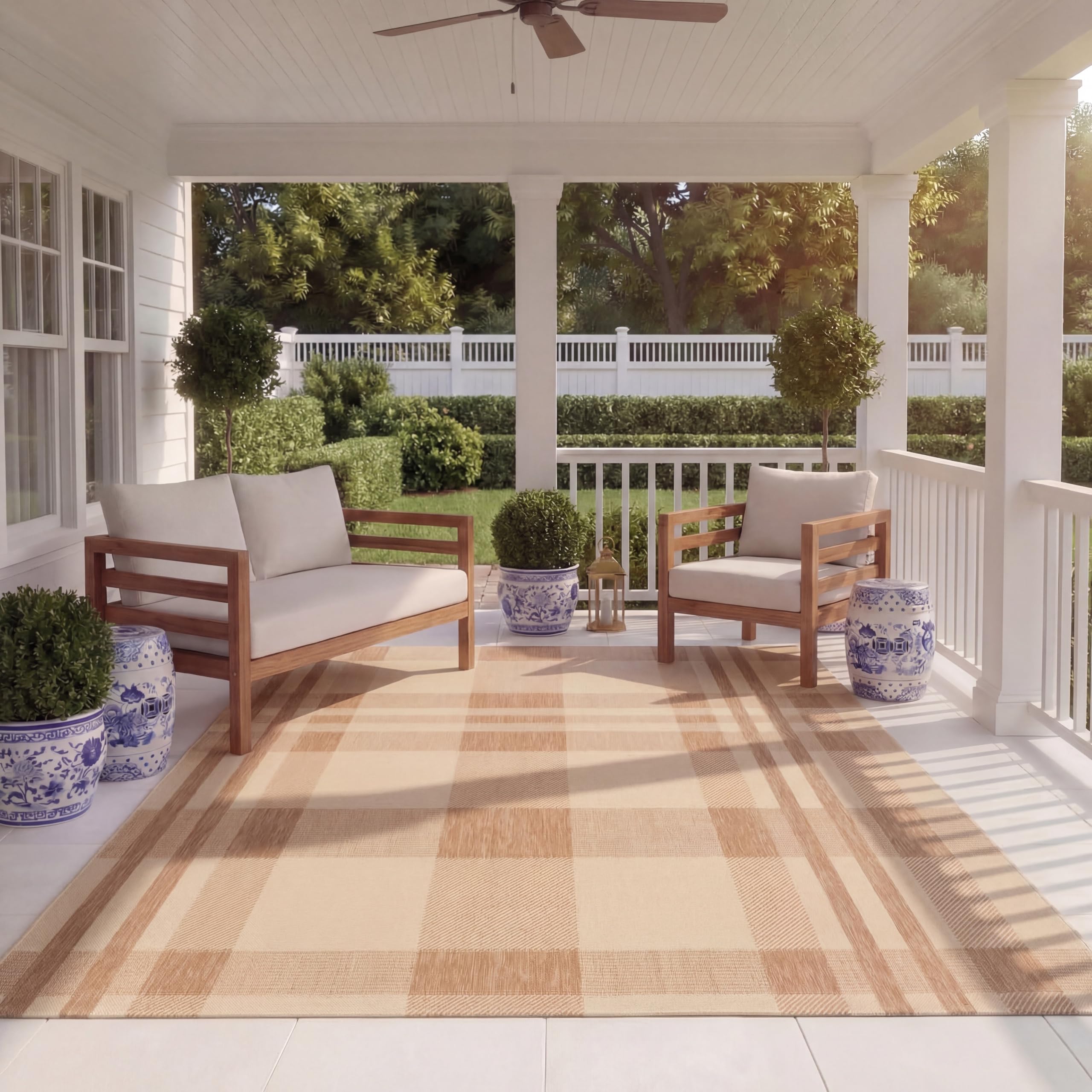 SAFAVIEH Courtyard Outdoor Rug 8x10