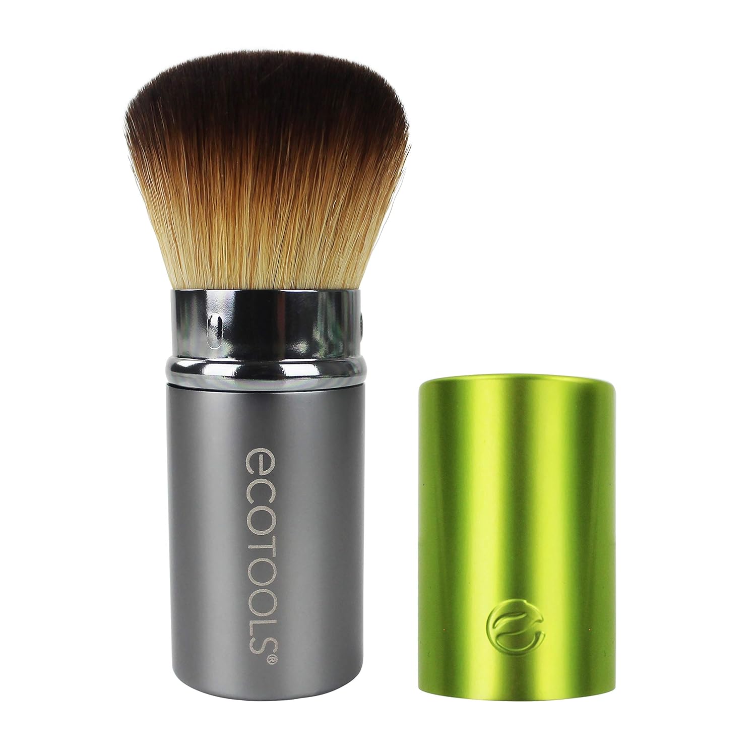 EcoTools Travel Kabuki Makeup Brush for Foundation, Blush