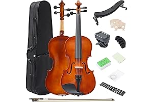 1/4 Acoustic Violins for Beginners and Adults