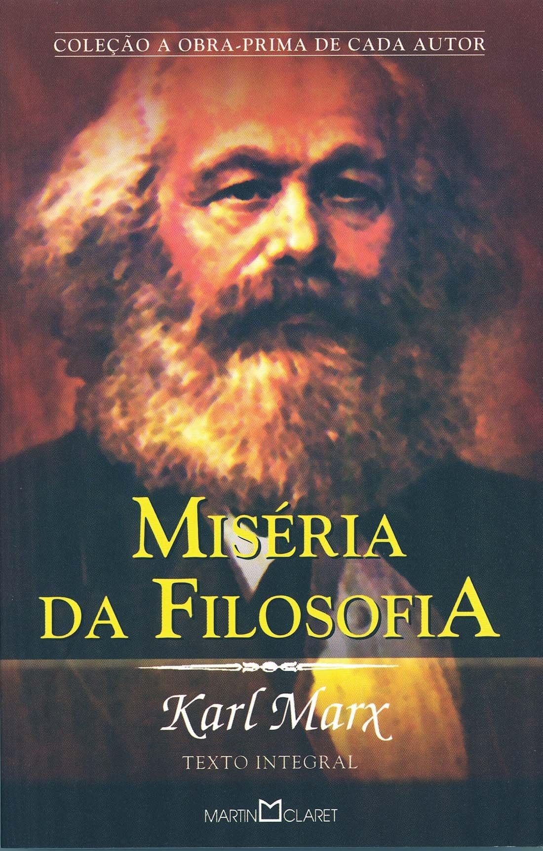 Miséria da filosofia: 258 | Amazon.com.br