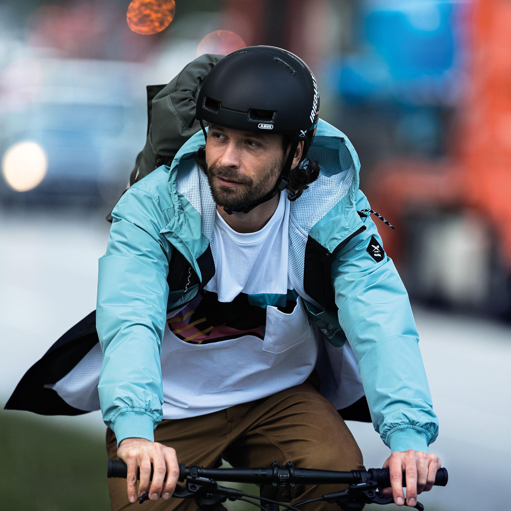 Casco Urbano ABUS Skurb Ace - Elegante Casco de Bicicleta para Uso Diario, Patinaje, BMX o Longboard