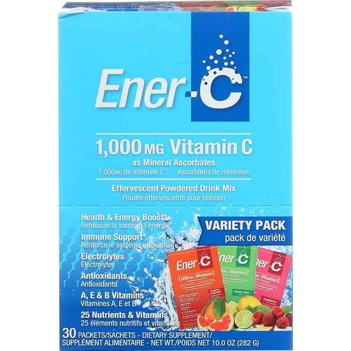 Buy EnerC Variety Pack Multivitamin Drink Mix, 1000mg Vitamin C