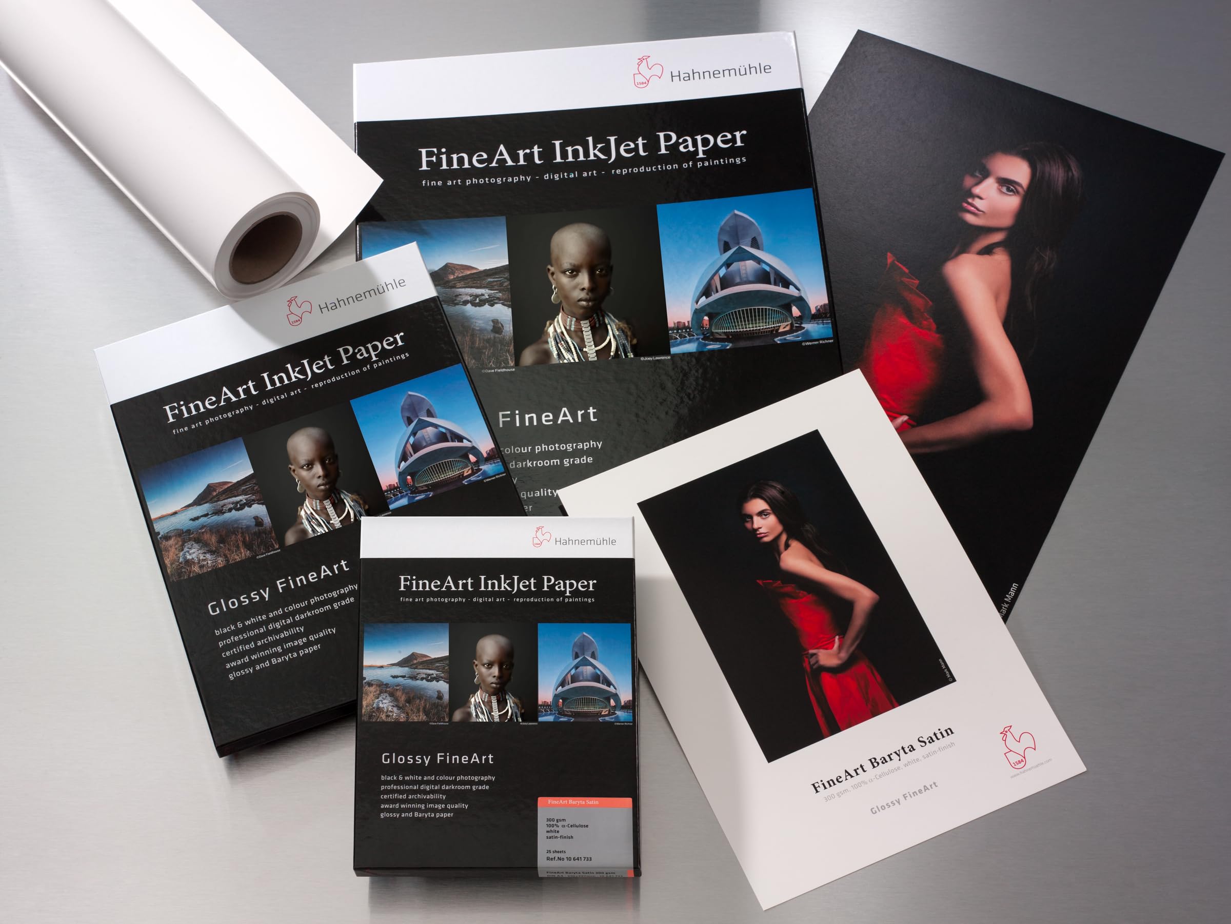 Papier Hahnem?hle Fine Art Baryta Satin 300g, A4, 25 feuilles
